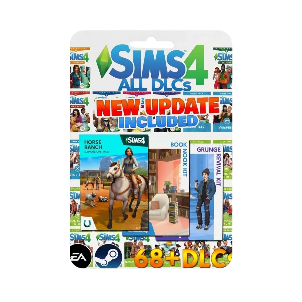 The Sims 4 All DLCs 2026 (80+ Packs) | PC Download